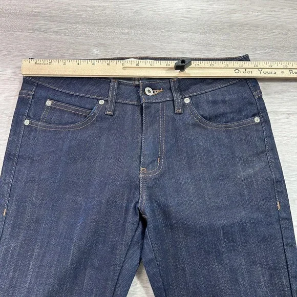 Naked & Famous Jeans Mens 32x33 Blue Indigo Power Stretch SkinnyGuy Denim